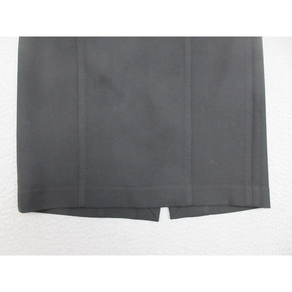LOFT Pencil Skirt Womens 4 Black Officecore Workwear Tailored Quiet Luxury